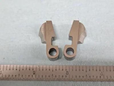 Precision CNC profile-milled D2 tool steel punch head fingers for clinch fastening